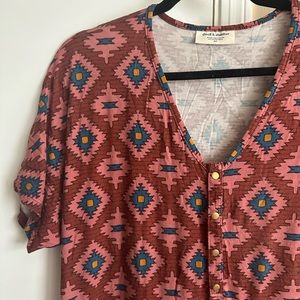 Tribal Dwell and Slumber Swing Dress